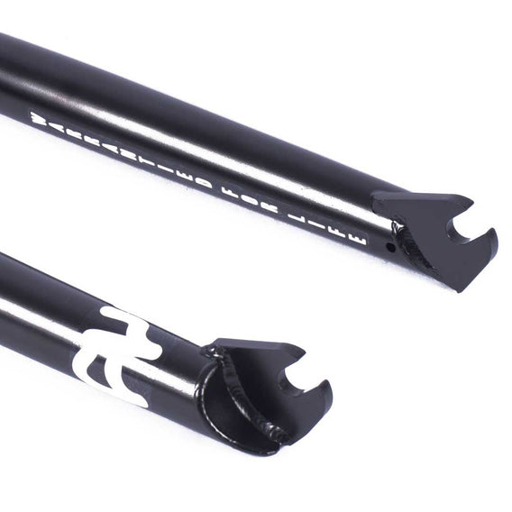 Cult Sect Forks 14mm Rake - Black 10mm (3/8")