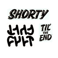Cult Shorty IC2 Frame Sticker Set