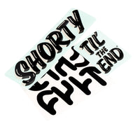 Cult Shorty IC2 Frame Sticker Set