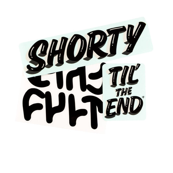 Cult Shorty IC2 Frame Sticker Set