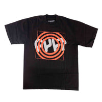 Cult Bullseye T-Shirt - Black front