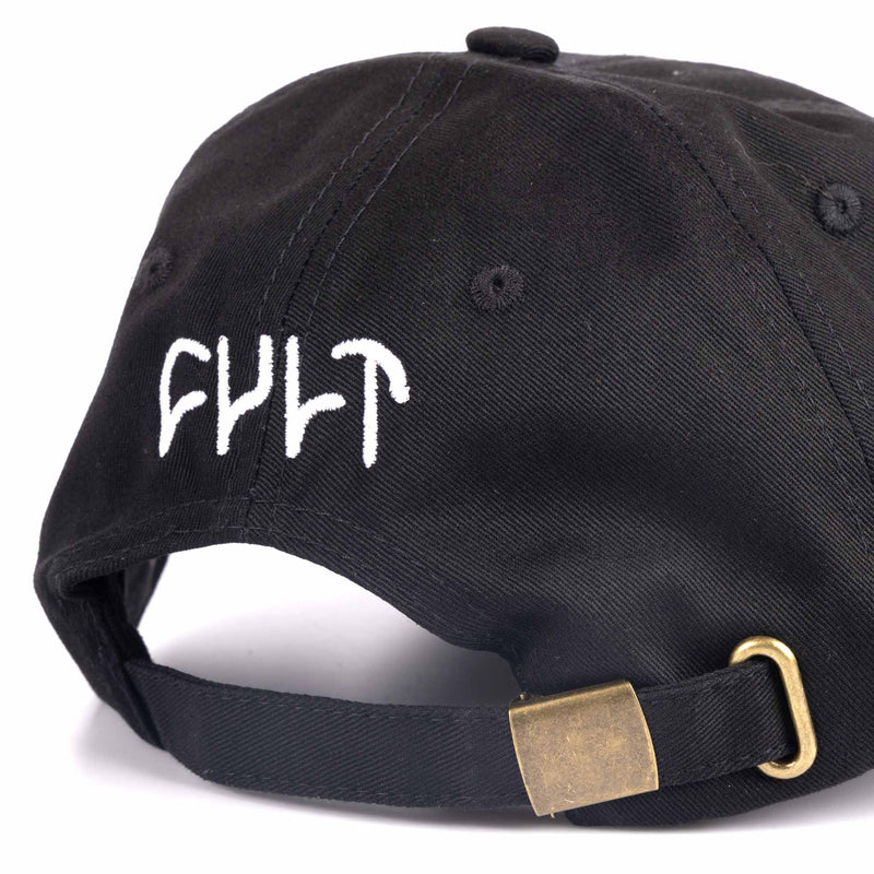 Cult End Is Near Dad Cap - Black back buckle