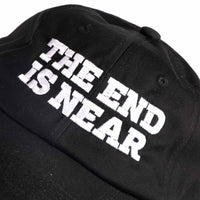 Cult End Is Near Dad Cap - Black detail