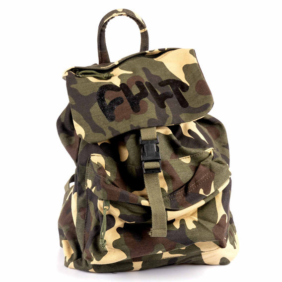 Cult Thick Logo Stash Bag - Camo