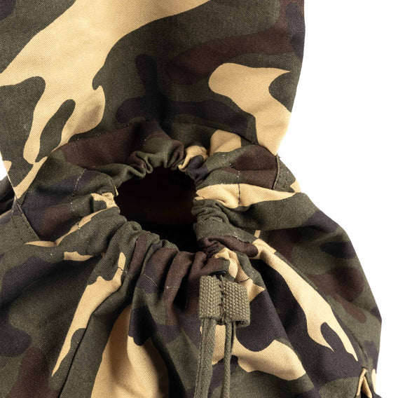 Cult Thick Logo Stash Bag - Camo main pocket