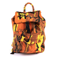 Cult Thick Logo Stash Bag - Orange Camo