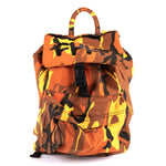 Cult Thick Logo Stash Bag - Orange Camo