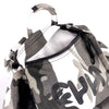 Cult Thick Logo Stash Bag - White Camo top pocket open