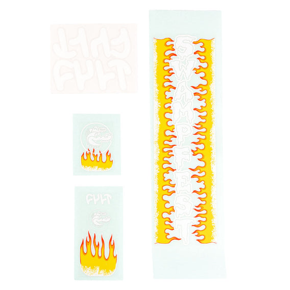 Cult Trey Jones Swampfest Frame Sticker Set
