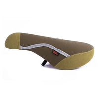 Cult X Vans Old Skool Padded Pivotal Seat - Green With Silver Stripe, Gum Base