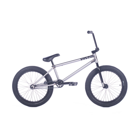 Cult Control BMX Bike - Raw With Black Parts 20.75"