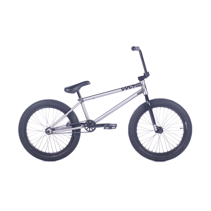 Cult Control BMX Bike - Raw With Black Parts 20.75"