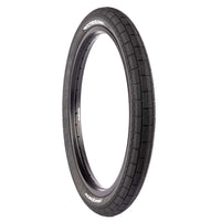 demolition momentum black bmx tyre diagonal view