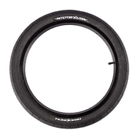 demolition momentum black bmx tyre side view