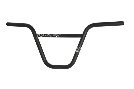 demolition fast and loose black bmx bars