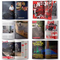 Dig BMX Magazine 2025 / 2026 open spreads