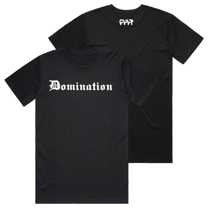 Cult Domination T-Shirt - Black