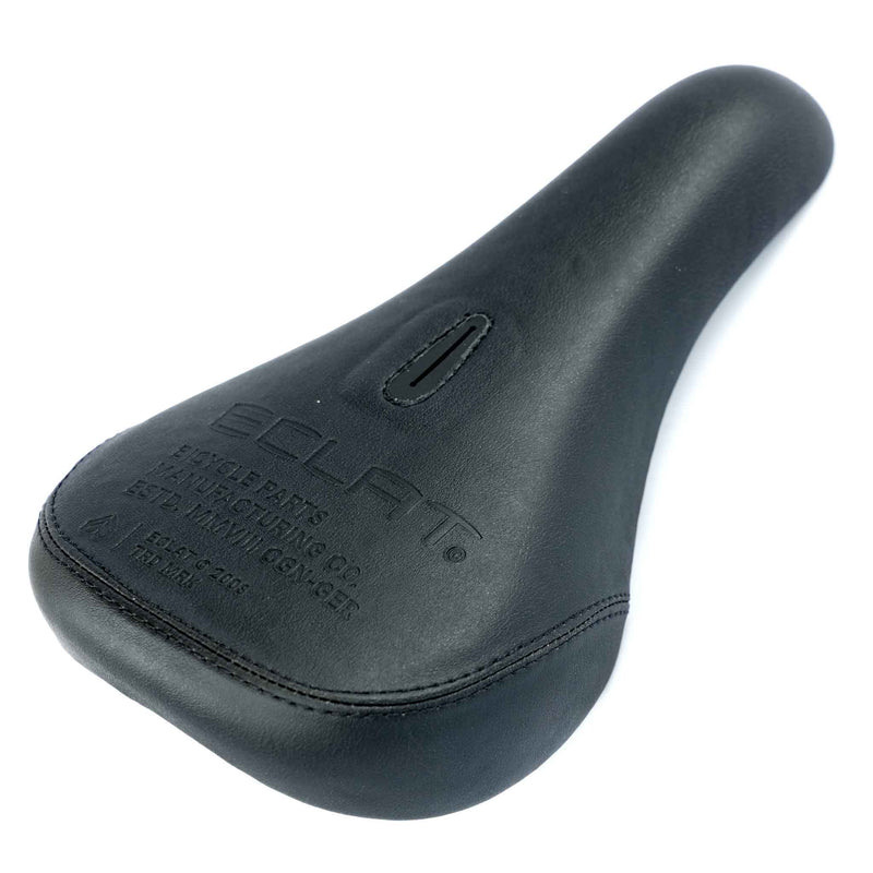 Black Eclat Bios Mid Pivotal Seat with 'Eclat' branding on a white background