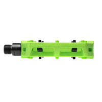 Eclat Contra Pedals - Neon Green 9/16"