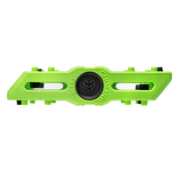 Eclat Contra Pedals - Neon Green 9/16"