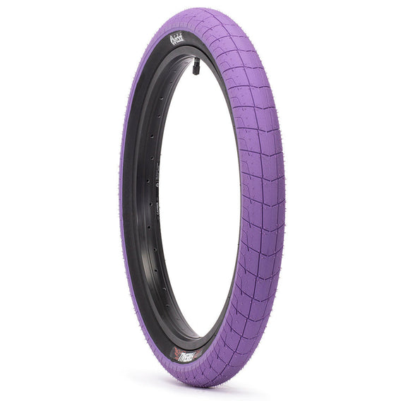 Eclat Fireball Tyre - Purple With Black Sidewall 2.30"