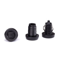 Wethepeople BMX Key Wedge Nylon Bar Ends - Black (Pack Of 3)