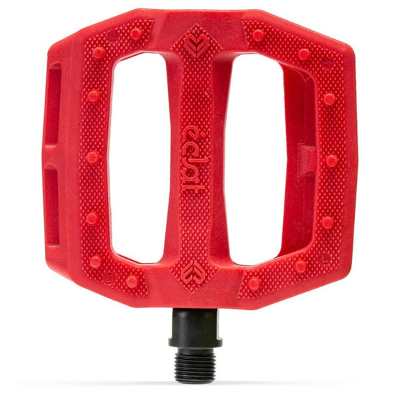 Eclat Slash Nylon Pedals - Red 9/16"