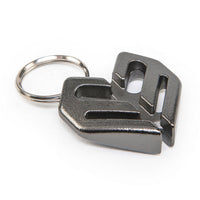 Eclat Keychain Chromoly Spoke Wrench - Black Nickel