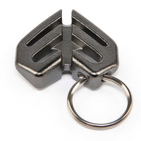 Eclat Keychain Chromoly Spoke Wrench - Black Nickel