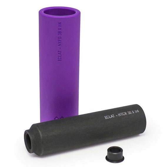 Eclat Venom 4.5” Plastic Peg - Purple 14mm With 10mm Adaptor
