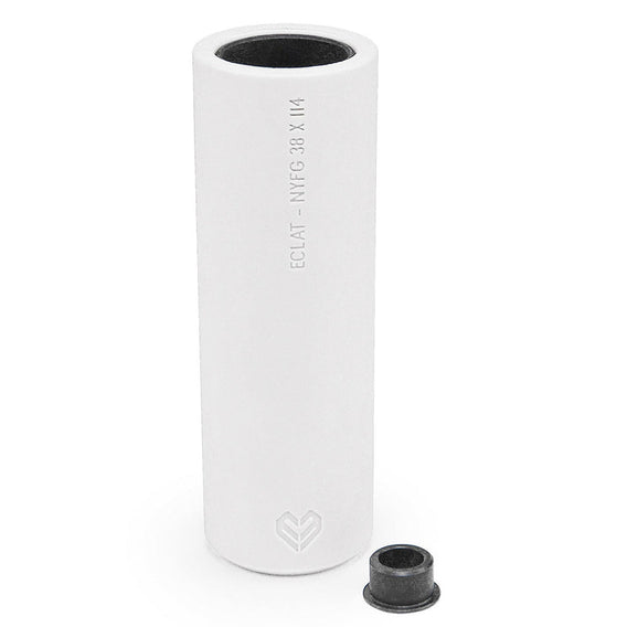 Eclat Venom 4.8” Plastic Peg - White 14mm With 10mm Adaptor