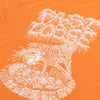 Fast And Loose Skeletal Cleansing T-Shirt - Orange | Backyard BMX Shop UK