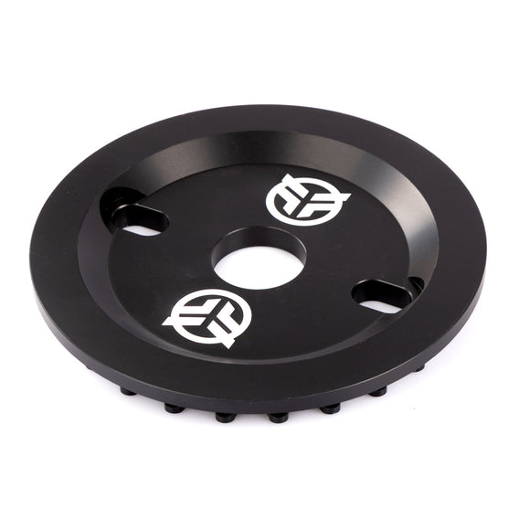 25t Federal Code Guard Sprocket - Black laying down
