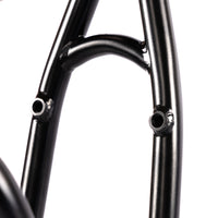 Federal Bike Joe Jarvis V2 BMX Frame - Black removable brake mounts