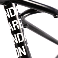 Federal Bike Joe Jarvis V2 BMX Frame - Black seat stay sticker