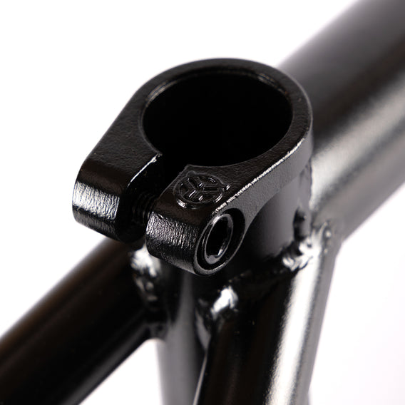 Federal Bike Joe Jarvis V2 BMX Frame - Black IC invest cast seat clamp