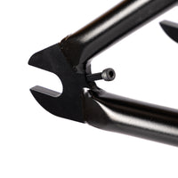Federal Bike Joe Jarvis V2 BMX Frame - Black outside dropout 