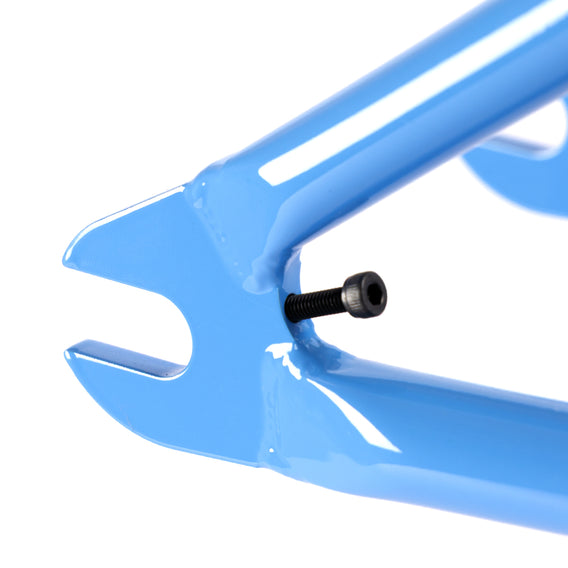 Federal Bikes Joe Jarvis V2 BMX Frame - Blue Funk out side drop out