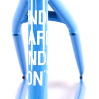 Federal Bikes Joe Jarvis V2 BMX Frame - Blue Funk seat tube graphic