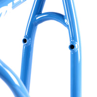 Federal Bikes Joe Jarvis V2 BMX Frame - Blue Funk removable brake mounts 