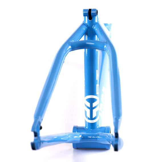 Federal Bikes Joe Jarvis V2 BMX Frame - Blue Funk rear view