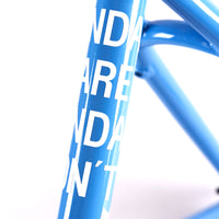 Federal Bikes Joe Jarvis V2 BMX Frame - Blue Funk seat stay graphic