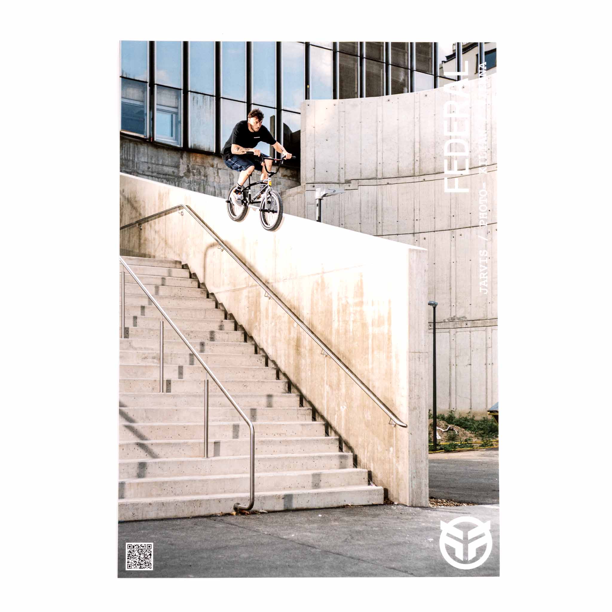 Joe jarvis bmx poster federal bmx Vienna