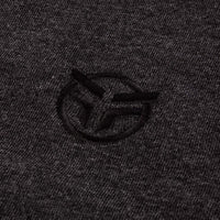 Federal Embroidered Crew Sweatshirt Grey/Black embroidered patch