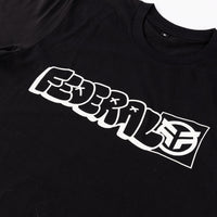Federal Tagged Outline T-Shirt - Black detail