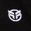 Federal Workers Vest - Black close up on logo stitching