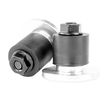 fiend alloy bmx bar ends polished silver backyard