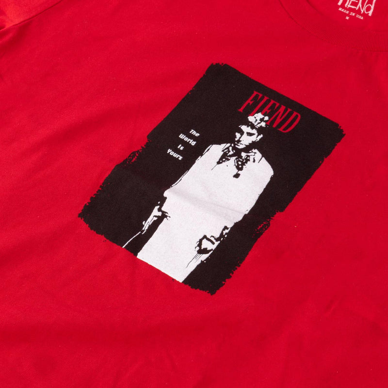 Fiend Mills TWIY T-Shirt - Red