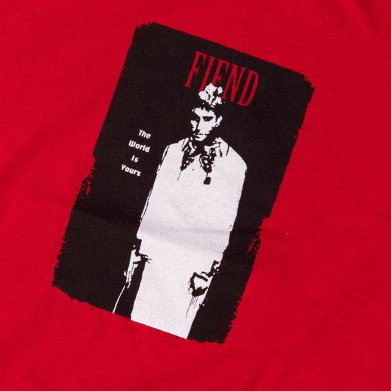 Fiend Mills TWIY T-Shirt - Red