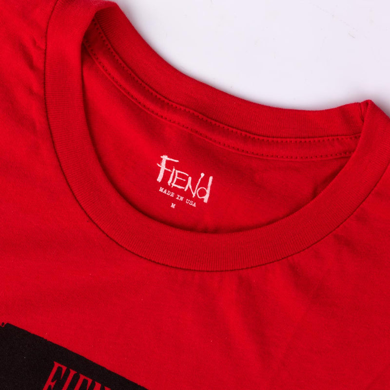 Fiend Mills TWIY T-Shirt - Red